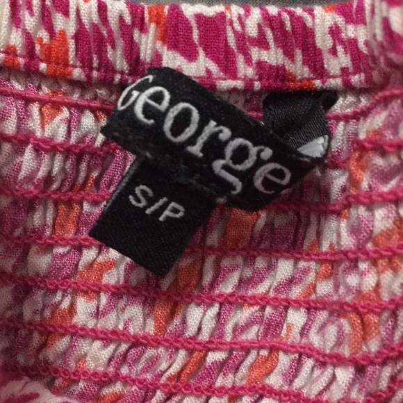 Pink, White, and Orange Dress - Picture 3 of 3